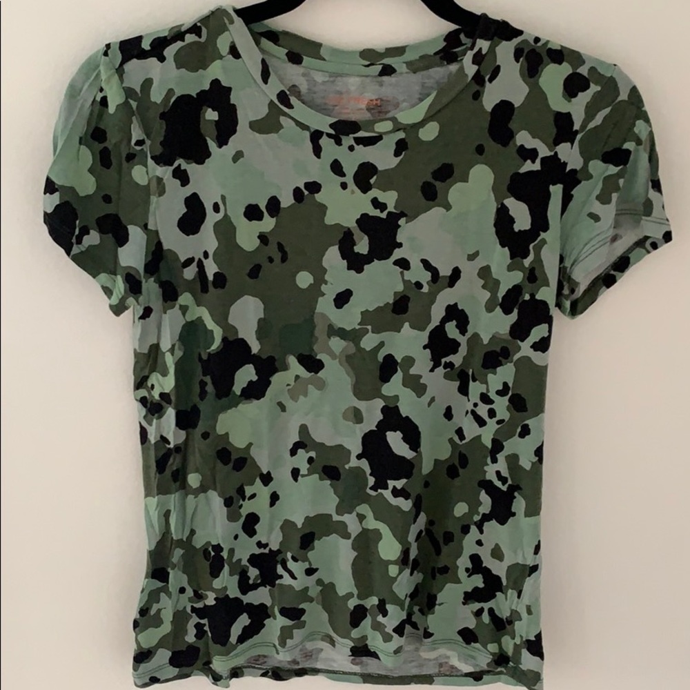 Joe Fresh Camo/Paint Splatter T-Shirt